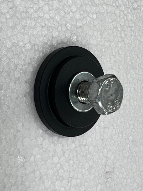 Hook locks with screws, 2 pcs. (For hanging your own equipment)