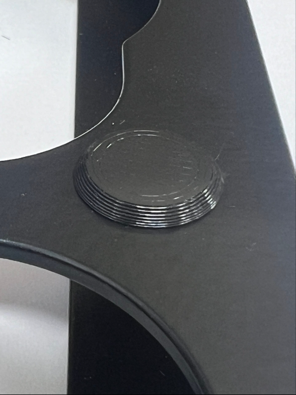 Plastic button insert (10 pcs)