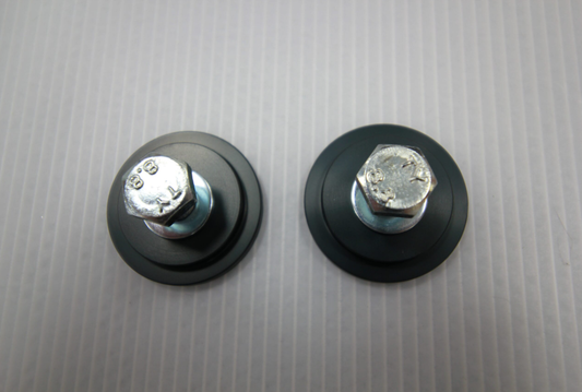 Hook locks with screws, 2 pcs. (For hanging your own equipment)